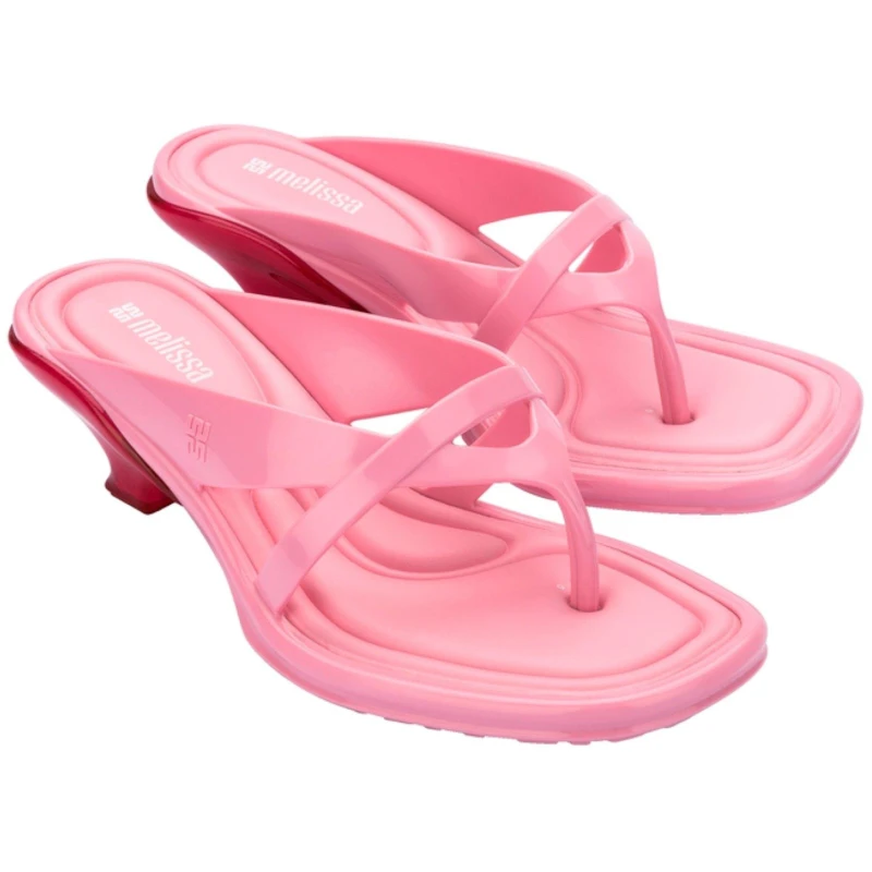 Image of Melissa Womens Layla Heeled Sandal Light Pink female 4 (37)