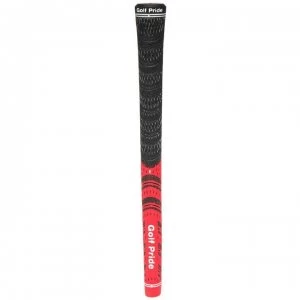 Image of Golf Pride Multi Compound Golf Grip - Black/Red