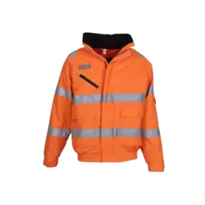 Image of Yoko Fontaine Flight Jacket (L) (Orange)