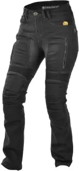 Image of Trilobite Parado Black Ladies Motorcycle Jeans, Size 26 for Women, black, Size 26 for Women