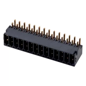 Image of Phoenix 1859615 DMC 0,5/14-G1-2,54 THR 2-Row PCB Header 6A 160V 14...