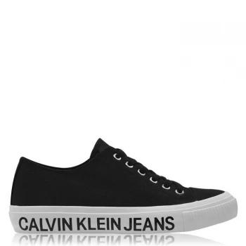 Image of Calvin Klein Jeans Deangelox Low Top Trainers - Black
