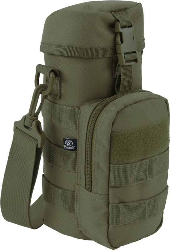 Image of Brandit Molle Bottle Holder II olive Shoulder Bag olive Onesize Unisex