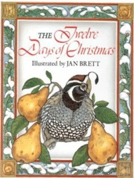 Image of The Twelve Days of Christmas by Brett Paperback