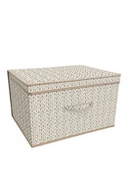 image of Jumbo Storage Chest - Natural Knit