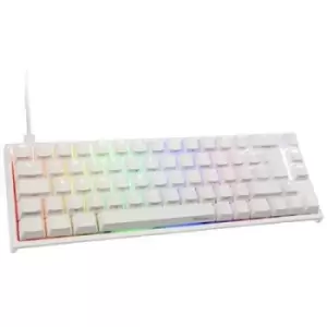 Image of Ducky ONE 2 SF MX-Red USB Gaming keyboard German, QWERTZ White