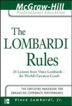 Image of The Lombardi Rules by Vince Lombardi Paperback