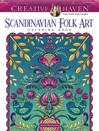 Image of creative haven scandinavian folk art coloring book