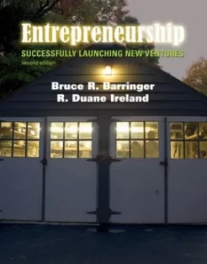 Image of Entrepreneurship by Bruce R Barringer