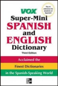 Image of Vox Super-Mini Spanish and English Dictionary by N/a Vox Book