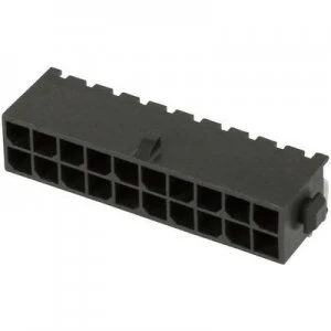 Image of TE Connectivity 3 794618 4 Pin strip standard Micro MATE N LOK Total number of pins 4 Contact spacing 3mm