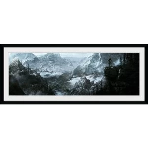 image of Skyrim Vista Framed Collector Print