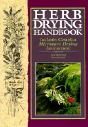Image of herb drying handbook includes complete microwave drying instructions