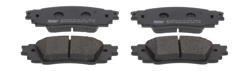Image of Brake pad set FERODO FDB5122