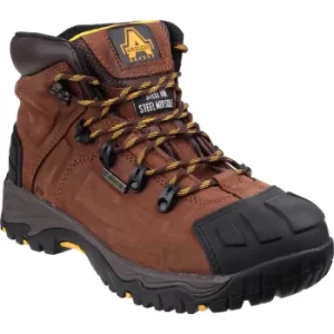 image of Amblers Mens Safety FS39 Waterproof Safety Boots Brown Size 13