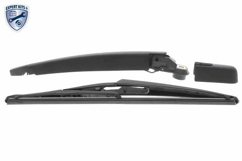 Image of VAICO V30-3036 Wiper Arm Set, window cleaning with integrated wiper blade PBT, GRP (Glass fibre Reinforced Plastic) Wiper Arm Set,window cleaning (654