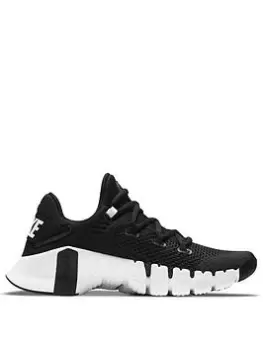 image of Nike Free Metcon 4 - Black/White, Size 6, Women