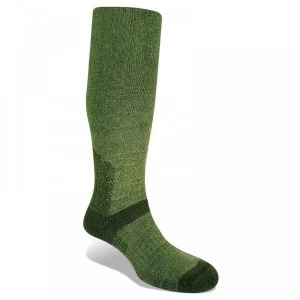 Image of Bridgedale EXPLORER Heavyweight Merino Performance Knee Unisex - Large Olive Green