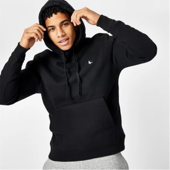 image of Jack Wills Woodward Pheasant Logo Hoodie - Black