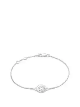 image of Rachel Jackson London Zodiac Mini Art Coin Silver Bracelet