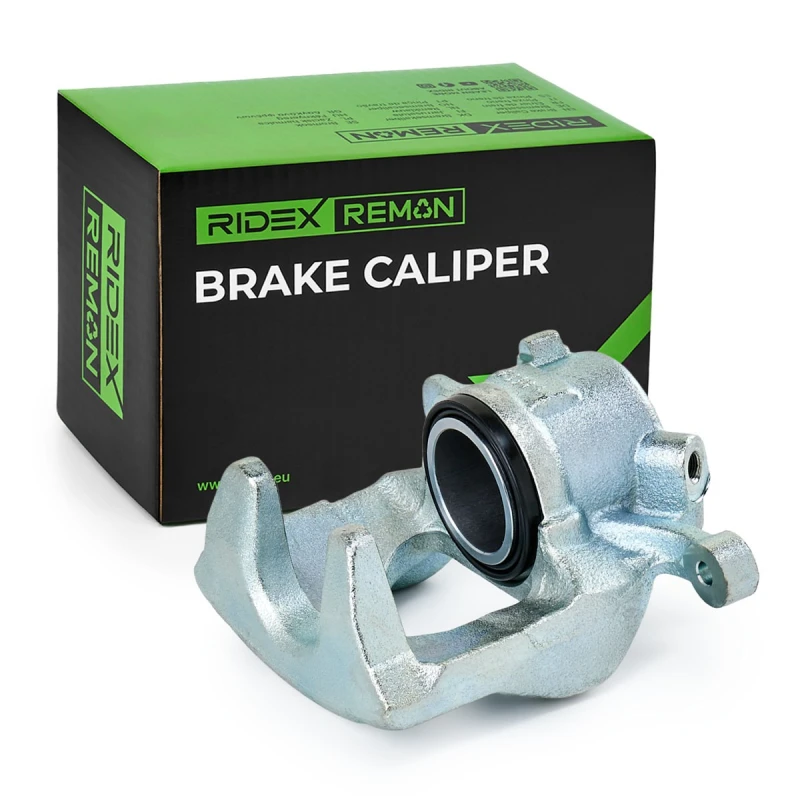 Image of RIDEX REMAN 78B2928R Brake caliper Front Axle Right Grey Cast Iron Brake Caliper (78)