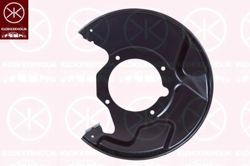 Image of KLOKKERHOLM Brake disc backing plate KLOKKERHOLM 8136377