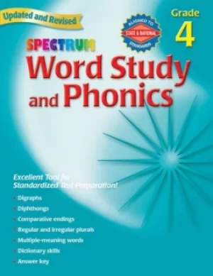 Image of Word Study and Phonics Grade 4 by Spectrum