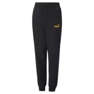 Image of Puma Power Fleece Jogging Bottoms Junior Boys - Black