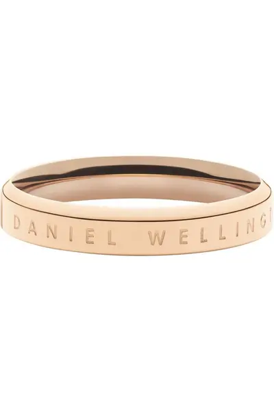 image of Daniel Wellington Classic Stainless Steel Ring - Dw00400018 Rose