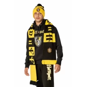 Image of Hufflepuff Long Length Embroidered Harry Potter Scarf O/S