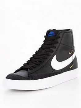 image of Nike Blazer Mid '77 Se - Black/Blue