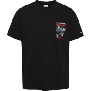 Image of Tommy Jeans Tjm Homegrown Smiley Tee - Black