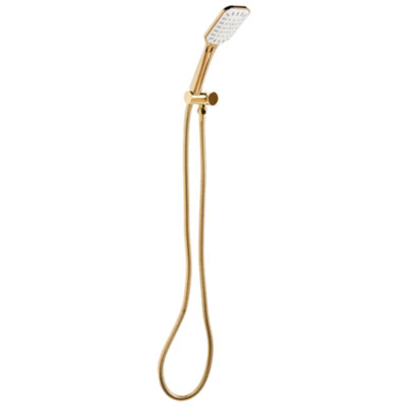 Image of Beliani Shower Head And Hose Kit Amaja Gold