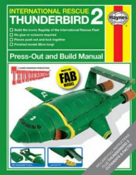 Image of Haynes Thunderbird 2 Press-Out and Build Manual Paperback