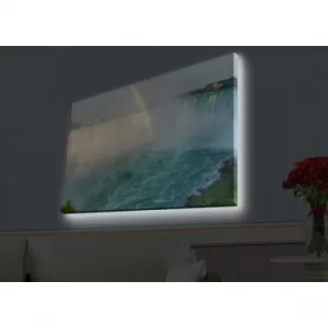 Image of 4570HDACT-012 Multicolor Decorative LED Lighted Canvas Painting