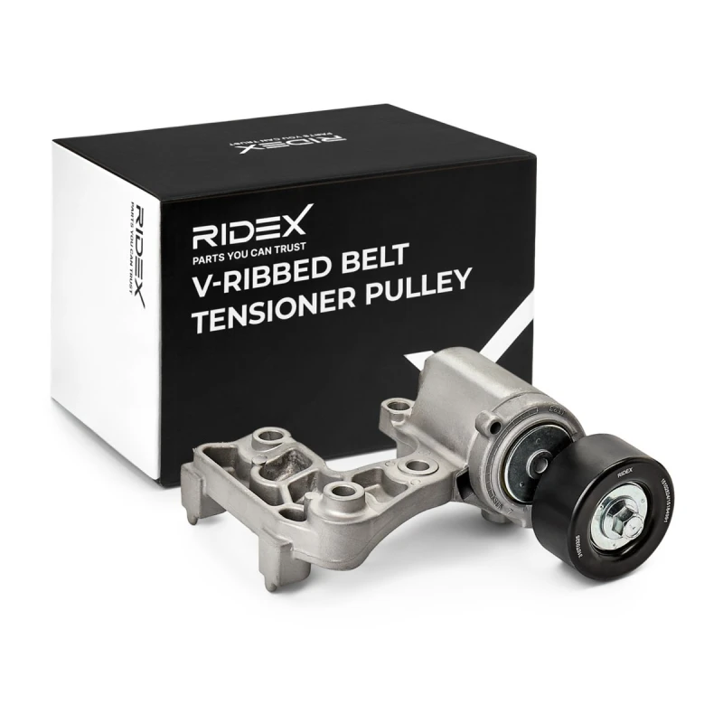 Image of RIDEX 310T0325 Tensioner Pulley Tensioner Pulley,v-ribbed belt (310)