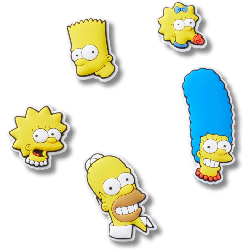 Image of Crocs Jibbitz Crocs The Simpsons (x5) Bleu Unisex TU 10014880