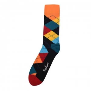 image of Happy Socks 1 Pack Argyle Socks - 0100