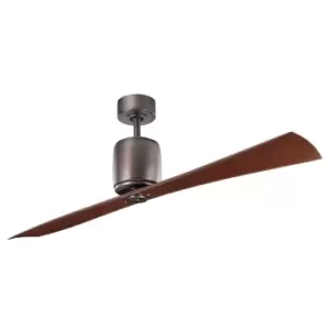 image of Kichler Ferron Ceiling Fan & Remote, 152cm Bronze