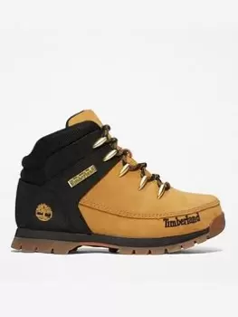 Image of Timberland EURO SPRINT LEATHER BOOT, Brown, Size 2 Older
