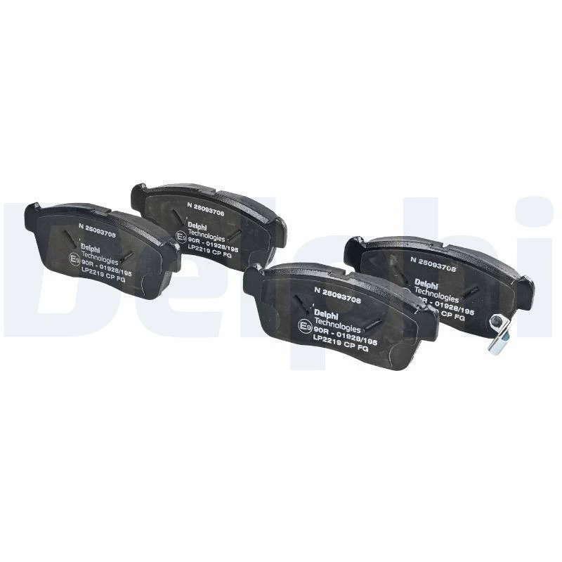 Image of DELPHI Brake pad set DELPHI LP2219