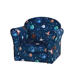 Image of HOMCOM Kids Sofa 310-034BU Blue
