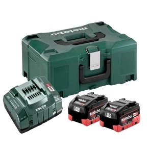 Image of Metabo Basic LiHD Battery Set 18V 2 x 8.0Ah