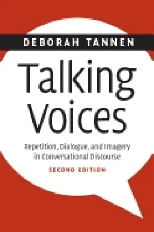 Image of talking voices repetition dialogue and imagery in conversational discourse