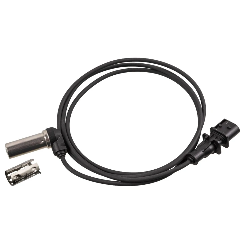 Image of FEBI BILSTEIN 180954 ABS Sensor Front Axle Right, with bush Sensor,wheel speed (412)