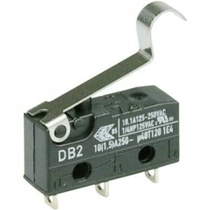 Image of Cherry Switches Microswitch DB2C A1SC 250 V AC 10 A 1 x OnOn momentary