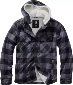 Image of Brandit Lumber Jacket, black-grey, Size 2XL, black-grey, Size 2XL