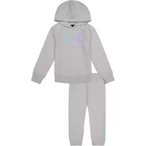 image of Under Armour Armour Gradient Logo Hoody Set Infant Girls - Grey