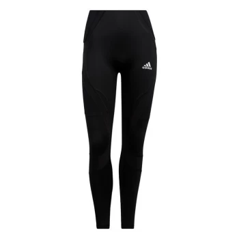 image of adidas TLRD HIIT Lux 7/8 Tights Womens - Black / White