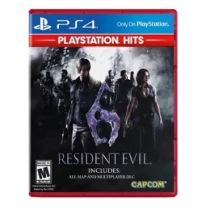 Image of Resident Evil 6 PS4 Game